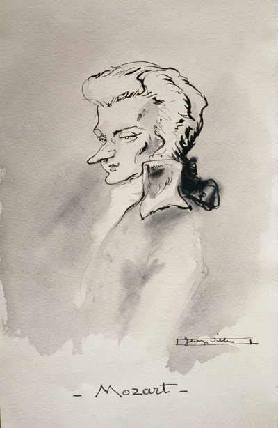 Wolfgang Amadeus Mozart (1756-91) de French School